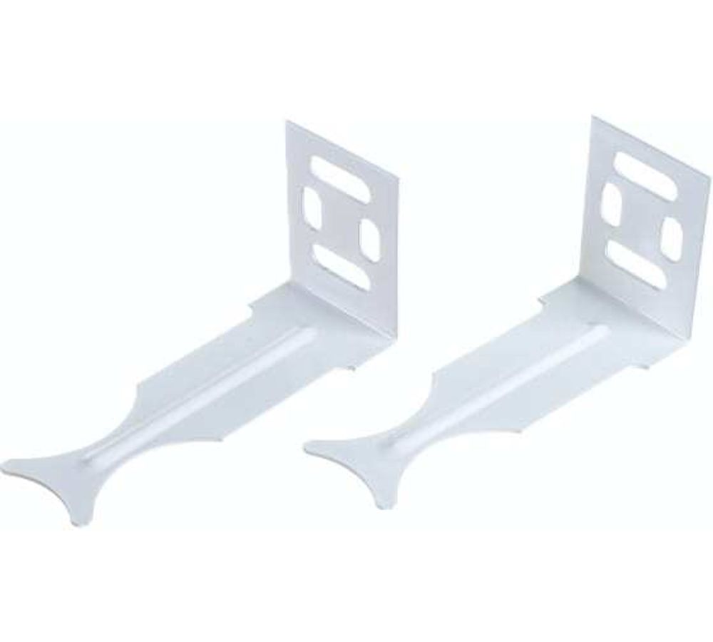 Кронштейн для радиатора угловой универсальный белый (100 шт. кор.)