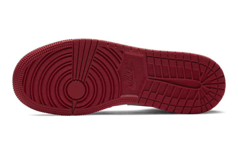 Jordan Air Jordan 1 Mid Metallic Red GS Hyper Sneakers