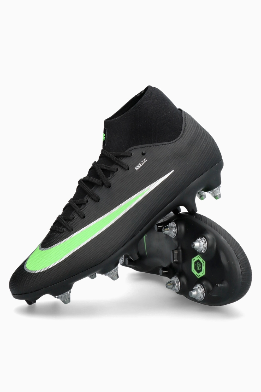 Бутсы Nike Zoom Mercurial Superfly 11 Academy SG-Pro AC - черный