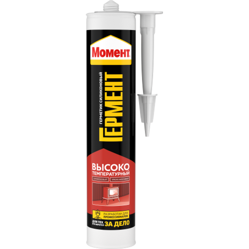 Герметик Момент Гермент 3001527 силиконовый высокотемпературный красно-коричневый 300 мл. | Момент
