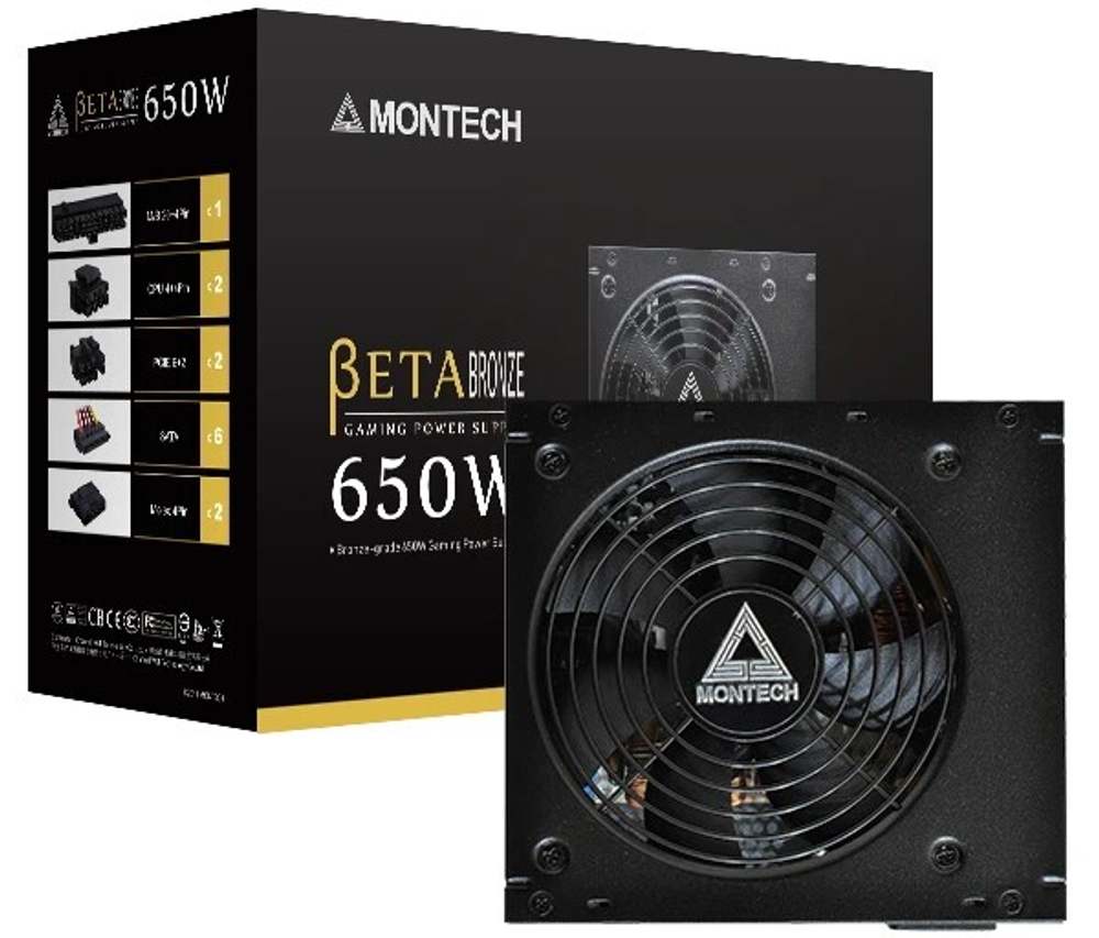 Блок питания ATX Montech BETA650