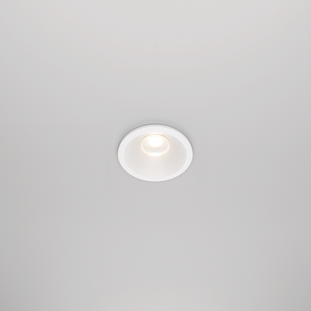Встраиваемый светодиодный светильник Maytoni Zoom DL034-01-06W3K-W