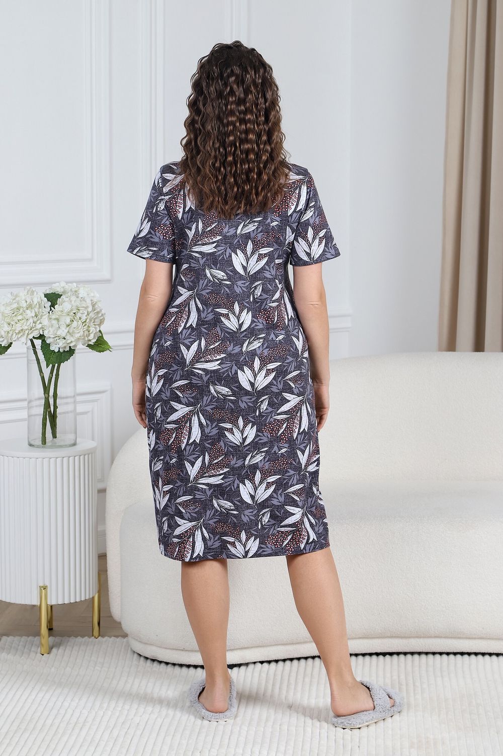 Халат Тара Виотекс СЕРЫЙ