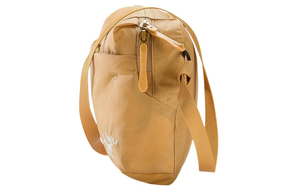 Arcteryx 6L Shoulder Bag, Crossbody Bag, Outdoor Bag Nylon Brown Unisex