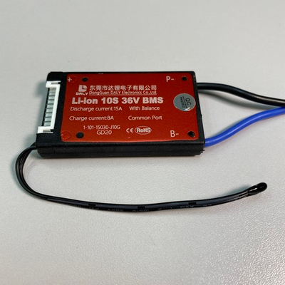 Плата Li ion BMS daly 10s36v15a с термодатчиком