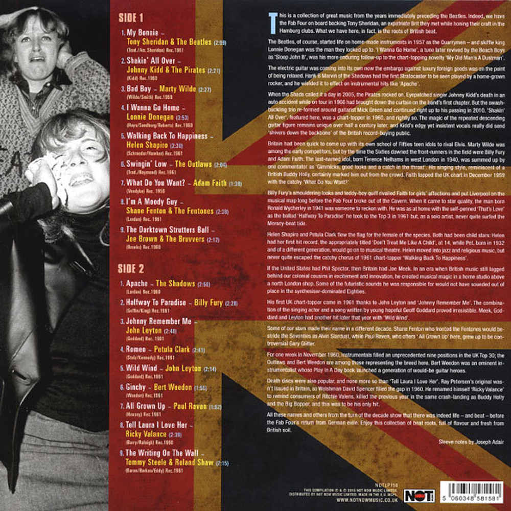 Сборник / British Beat In The 50s & 60s (LP)
