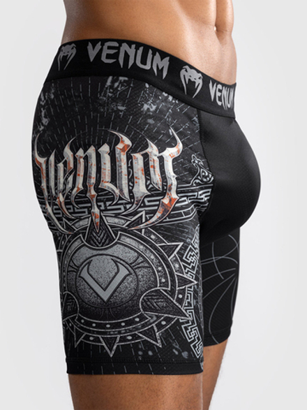 Шорты компрессионные Venum Gladiator 5.0 Black/Silver