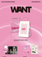 Альбом SOLAR - WANT 2nd Single Album POCAALBUM Version