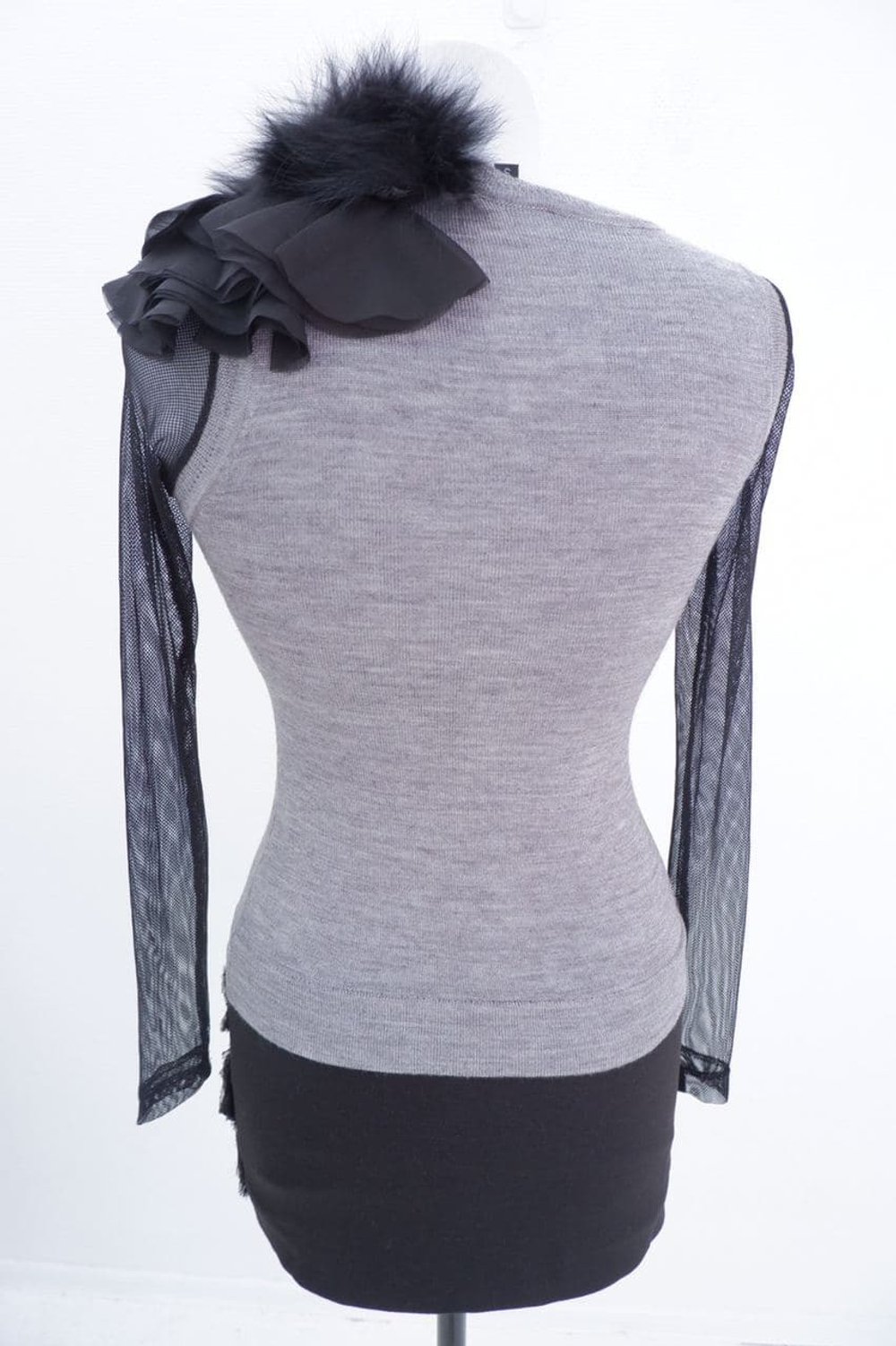 Джемпер шерстяной BEVOGUE 44 размер, новое