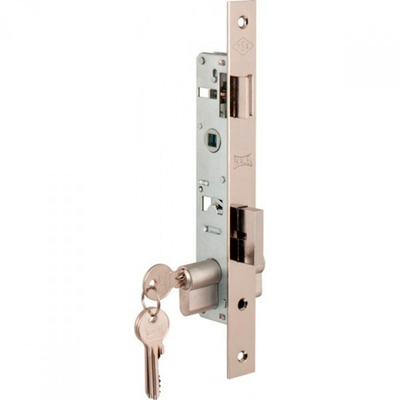 Замок KALE 253 25 мм врезной (30) никель