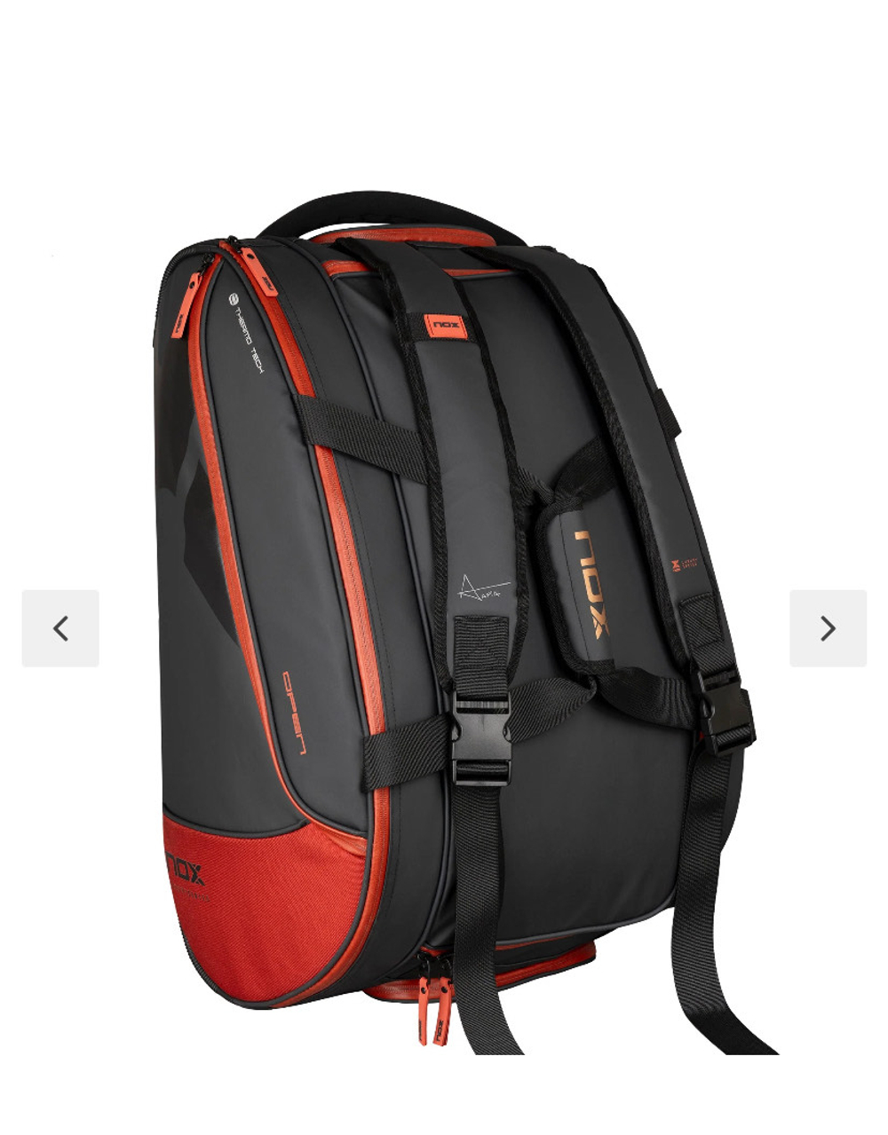 NOX PALETERO OPEN SERIES BLACK/RED