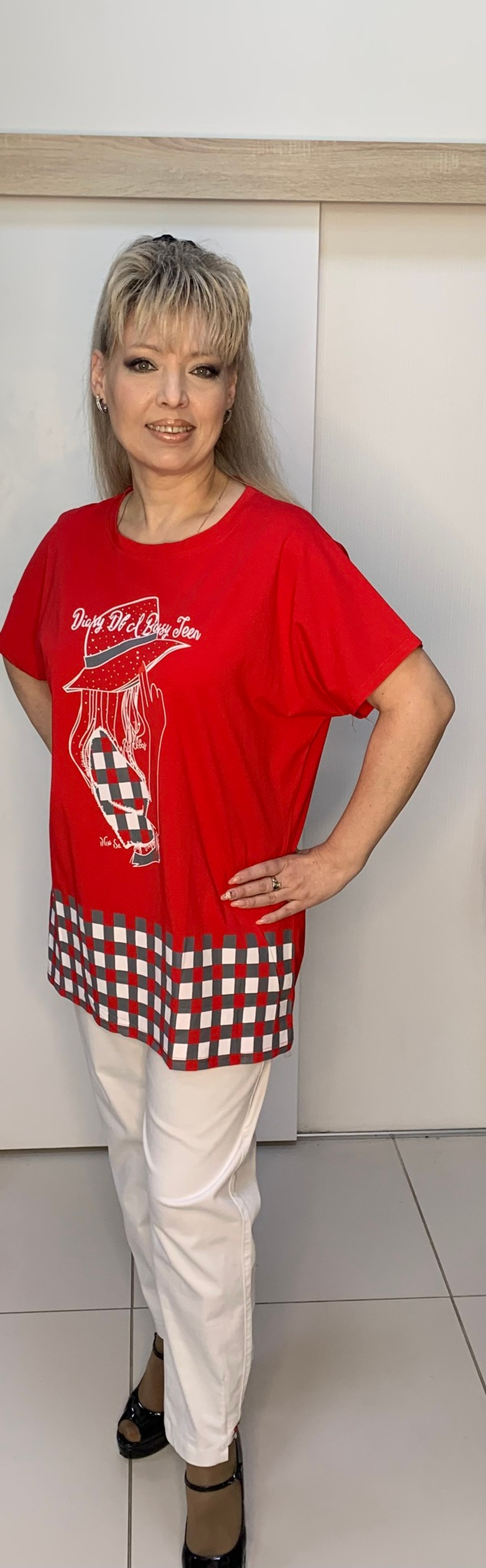 Футболка из хлопка с оригинальным изображением