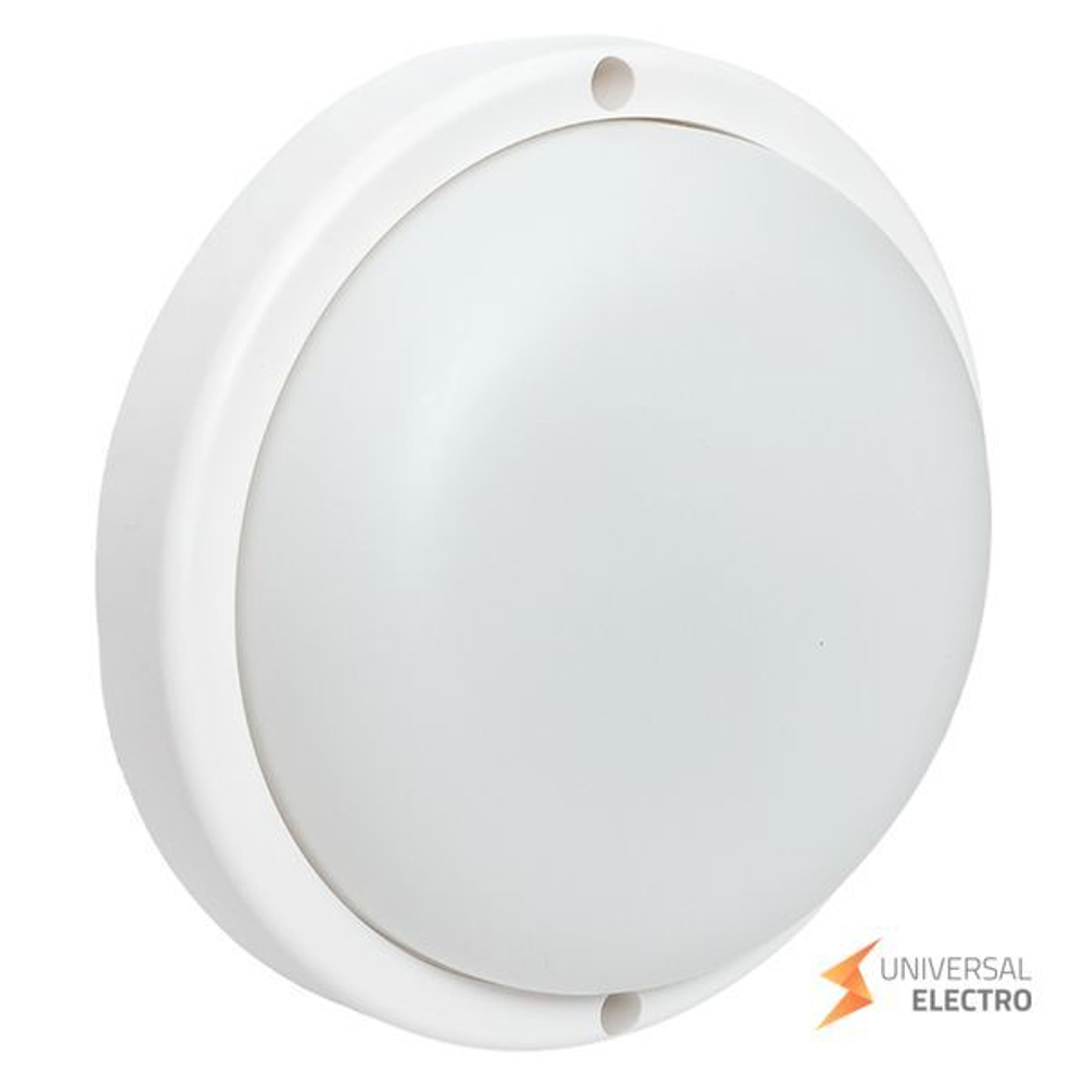 Светильник светодиодный ЖКХ круг ДПО-1100 с оптико-акустическим датчиком движения 12Вт 4000K IP65 LUMA EKF