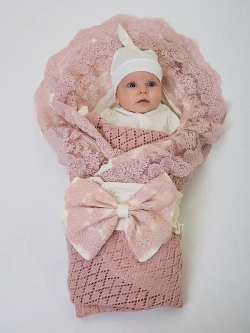 Конверт на выписку для новорожденных летний