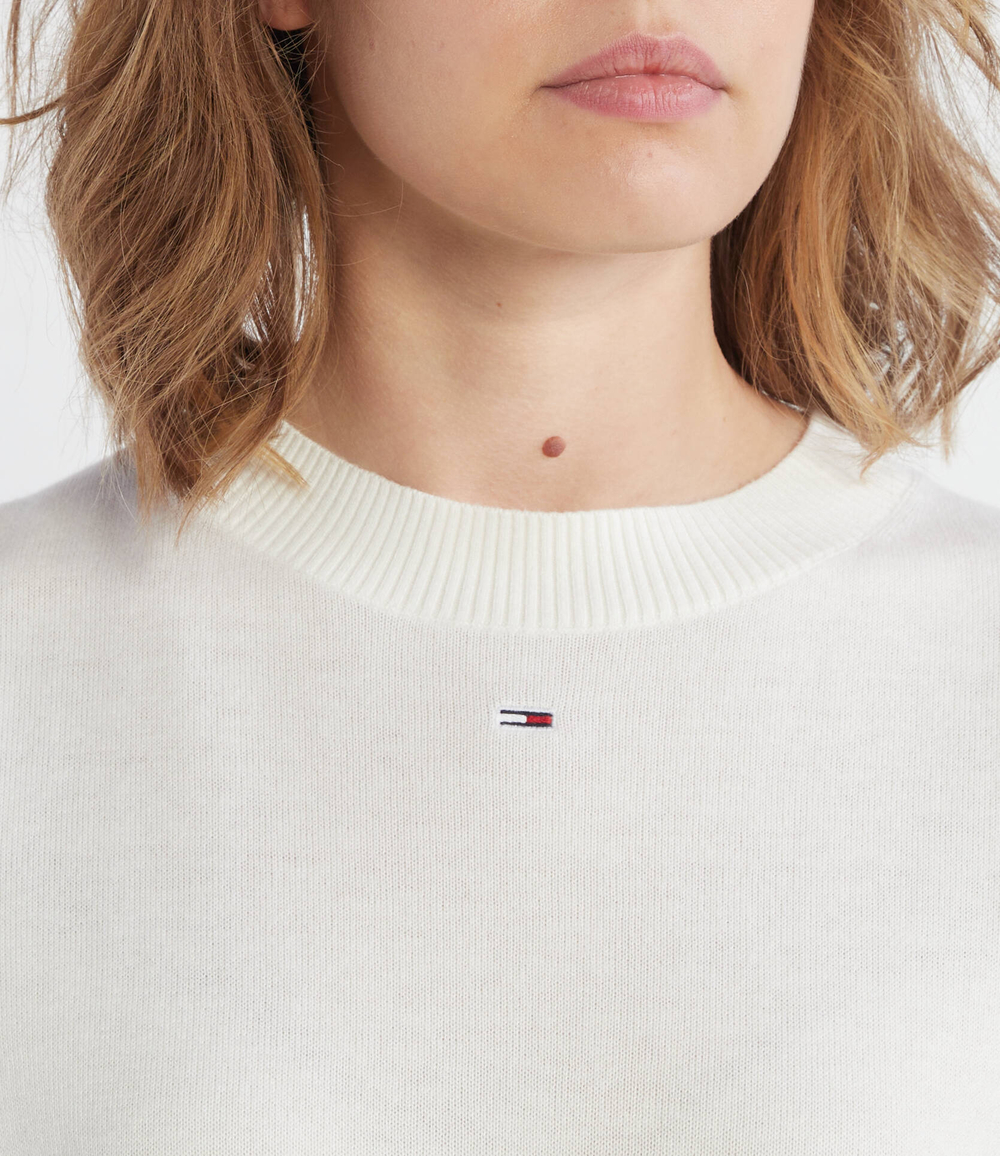 Свитер TJW ESSENTIAL Tommy Jeans - белый(DW0DW16534)