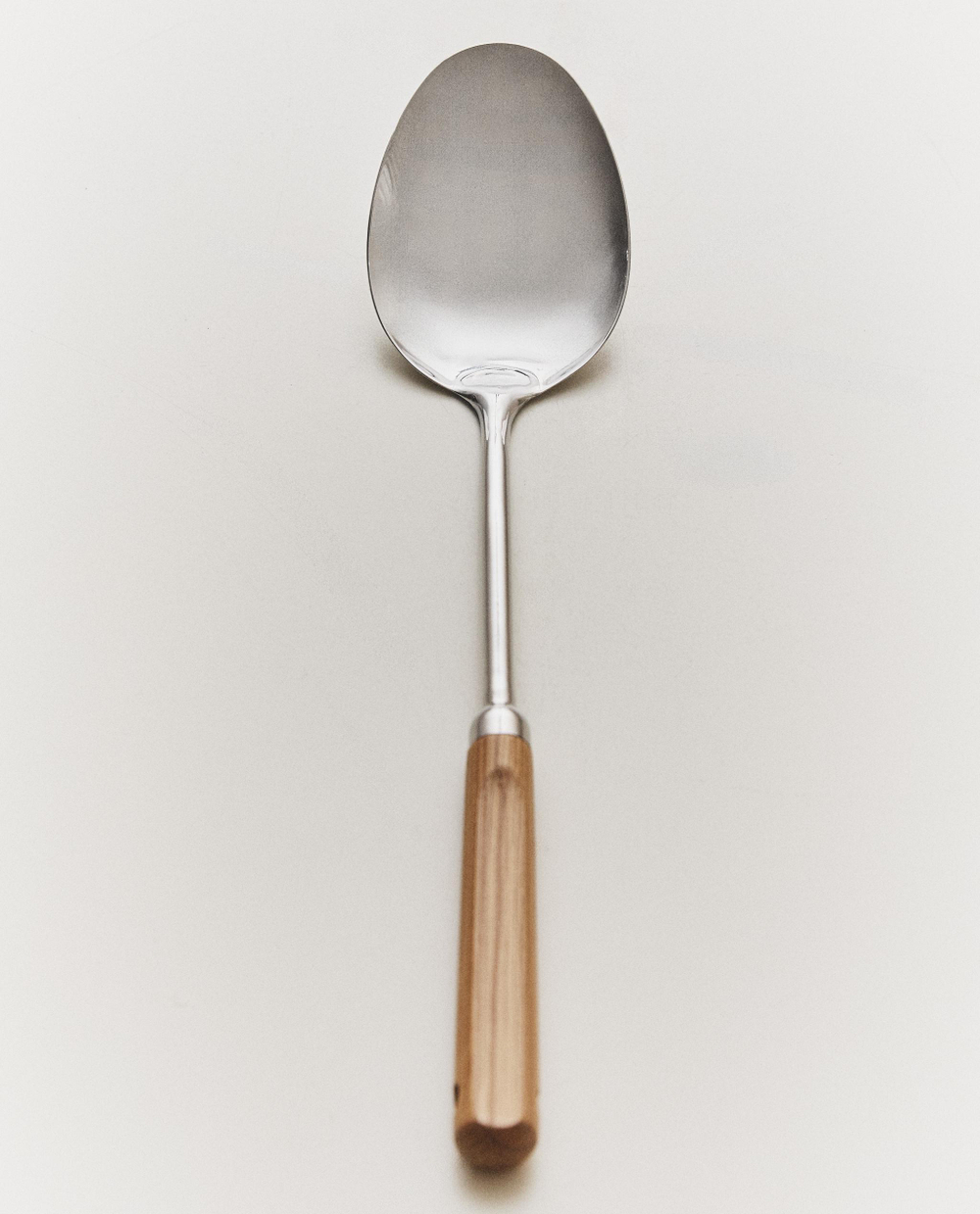 Zara Home кулинарная ложка из нержавеющей стали, цвет коричневый, 35.5 см
