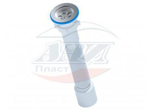 Гофросифон 11/2*50 G105 ст.вып. д79 см (биде) 0200