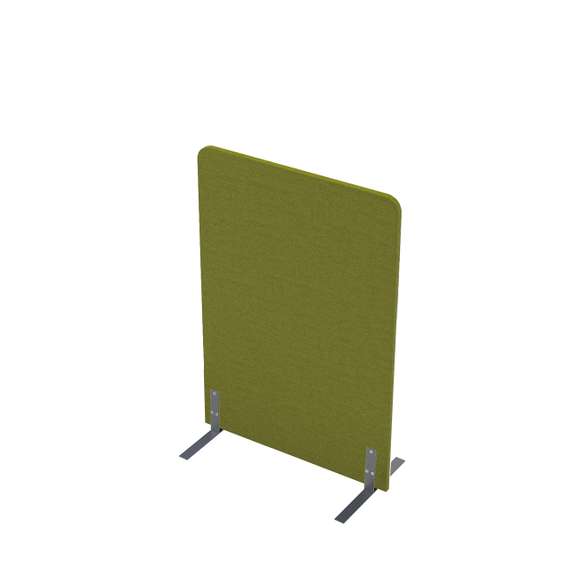 011.МПО.8012 Акустическая мобильная перегородка на стационарных опорах (800*450*1200)