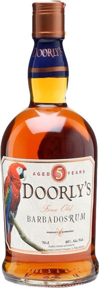 Ром Doorly&#39;s 5 Years Old, 0.7 л