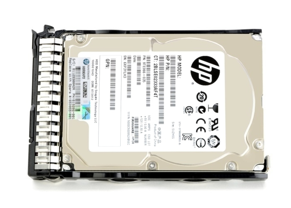 Жесткий диск HPE 655710-H21 HP G8-G10 1-TB 6G 7.2K 2.5 SATA