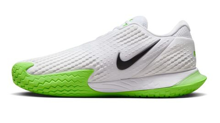 Мужские кроссовки теннисные Nike Zoom Vapor Cage 4 Rafa - белый, черный, зеленый, желтый