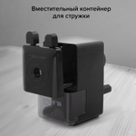 Точилка механическая STAFF "EVERYDAY" MS-796 корпус черный (2 штуки в упаковке)