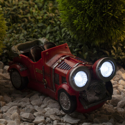 SL-RSN12-CAR ЭРА Садовый светильник на солнечной батарее, полистоун, цветной, 12 см