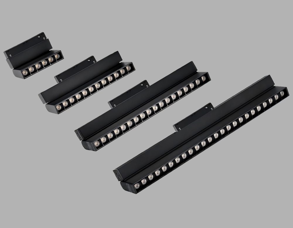 GL8090 BK черный IP20 9W 3000-6000K 220V 24° 220*25*138