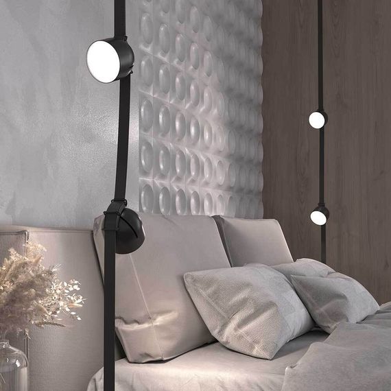 Подвесной светодиодный светильник Maytoni Technical Pendant system Parity Cup TR124B-12W4K-B