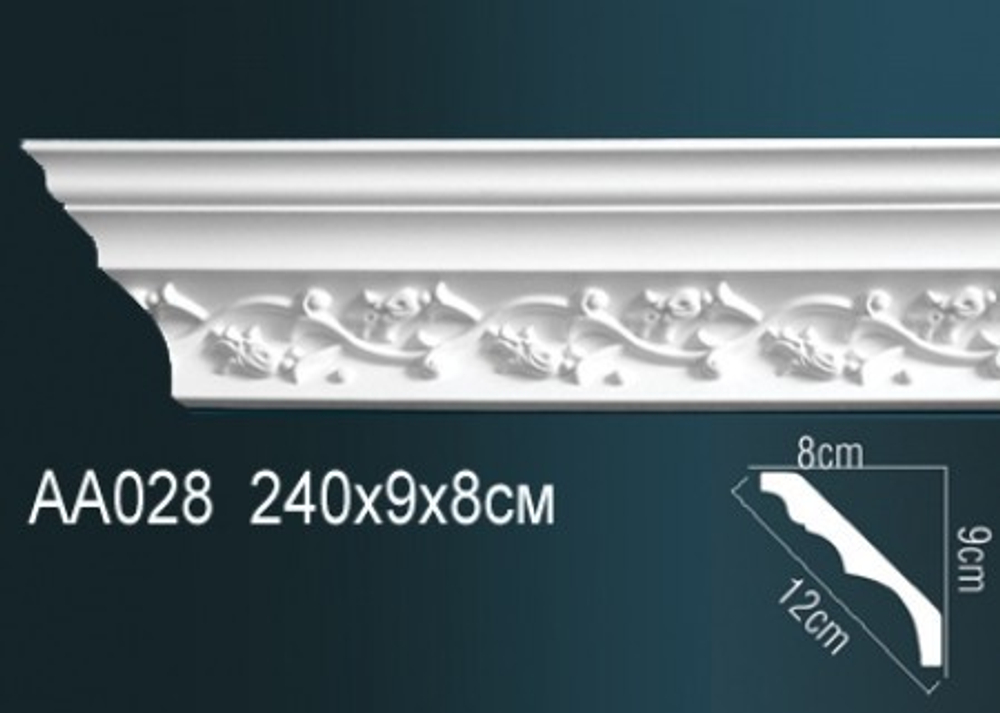 Карниз потолочный AA028