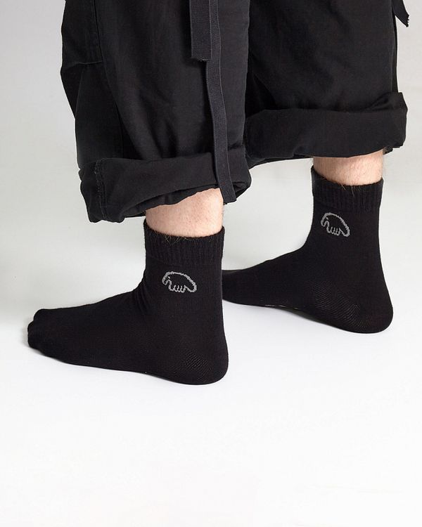 Носки Low Socks Logo Черные - фото 2