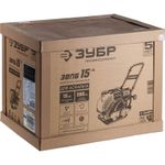 Виброплита бензиновая Зубр ЗВПБ-15 А - [91 кг / 15 кН / PX180] серия PROF