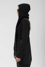 Капюшон-шарф (черный)