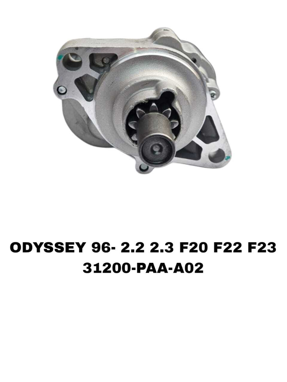 Стартер ODYSSEY 96- 2.2/2.3 16V ,SHUTLE 2.3 97-02 F20, F22, F23, H22A, H23A