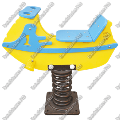 Детская качалка на пружине для игровых площадок "Скутер"