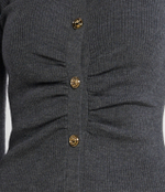 Хлопковое платье Pinko - графитовый(101926 A15S)