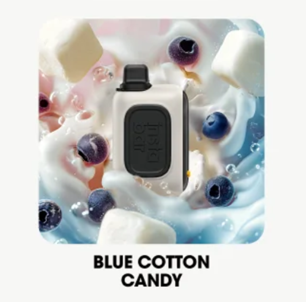 Instabar WT15000 Blue cotton candy - черничный зефир 15000 купить в Москве с доставкой по России