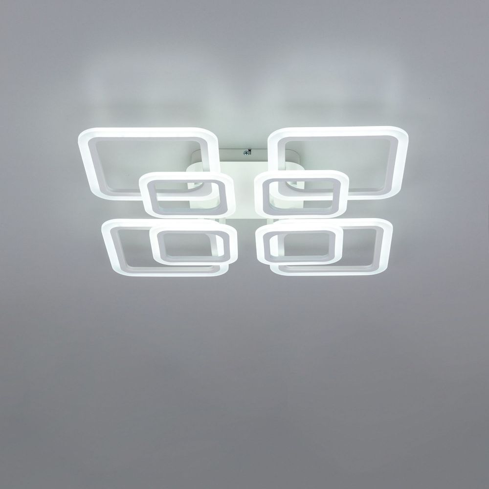 Citilux Марсель CL232180R LED Люстра с пультом Белая