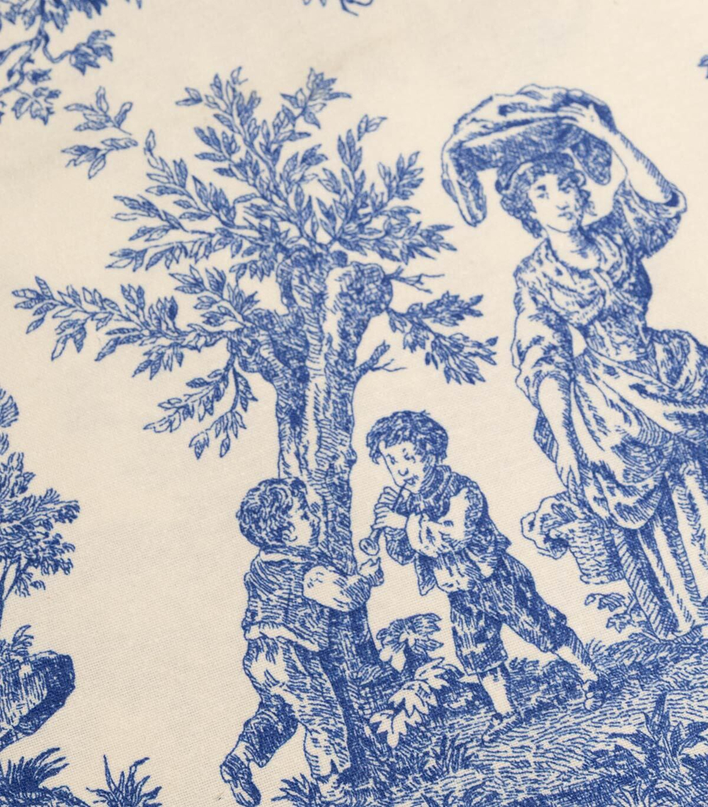 Скатерть – Круглая, синяя, 180 см | Сельская жизнь