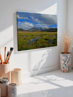 Картина на стену 40 X 50 Горный пейзаж