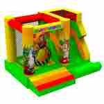 Коммерческий надувной батут "Чудо-сафари мини", 3,5*3*2,6 м