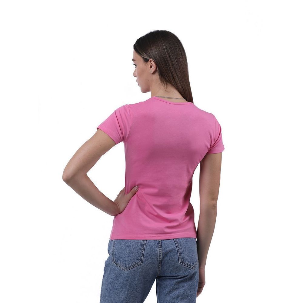 Женская футболка розовая Sergio Dallini SDT651-8