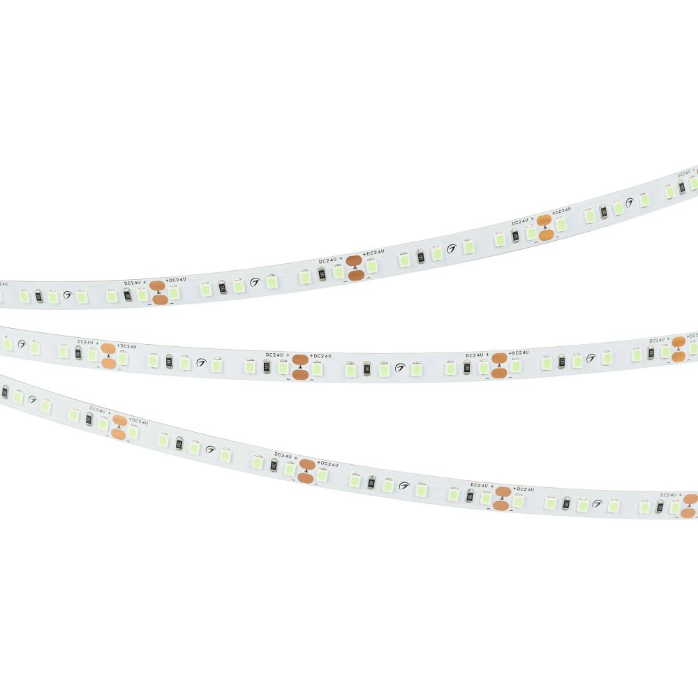 Светодиодная лента RT-A120-8mm 24V Mint Blue (9.6 W/m, IP20, 5m) (Arlight, -) 043382(1)