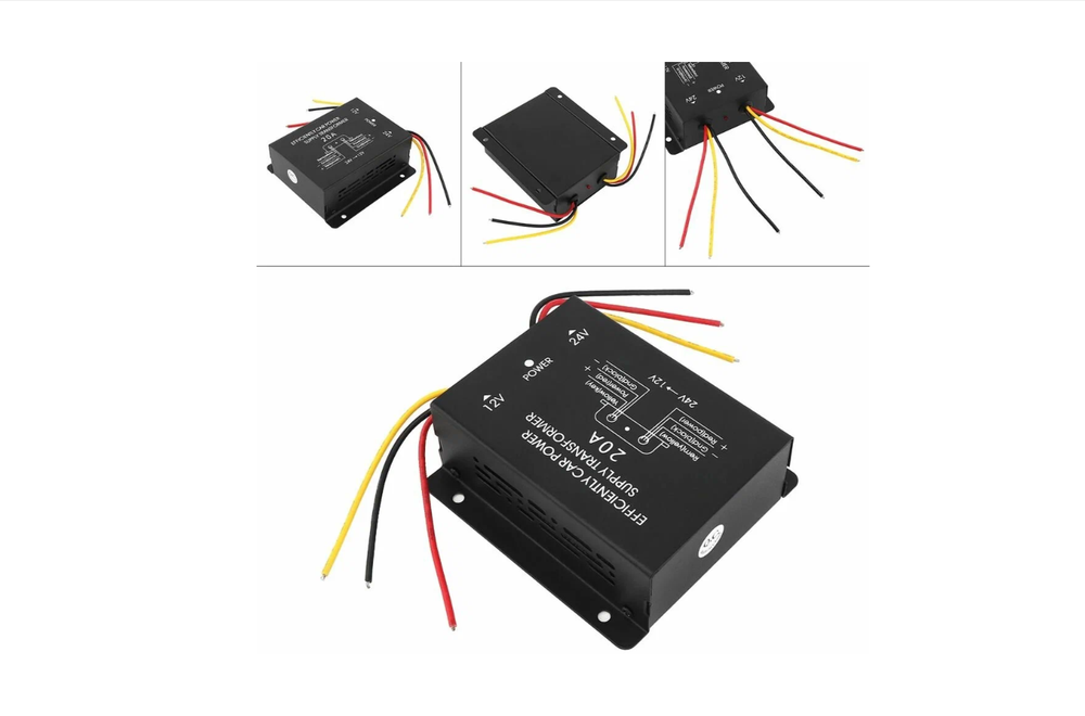 Авто Конвертер 24/12в (20А) CarLive  A4821