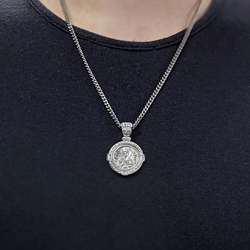 Подвеска Николай Чудотворец - Казанская Божия Матерь