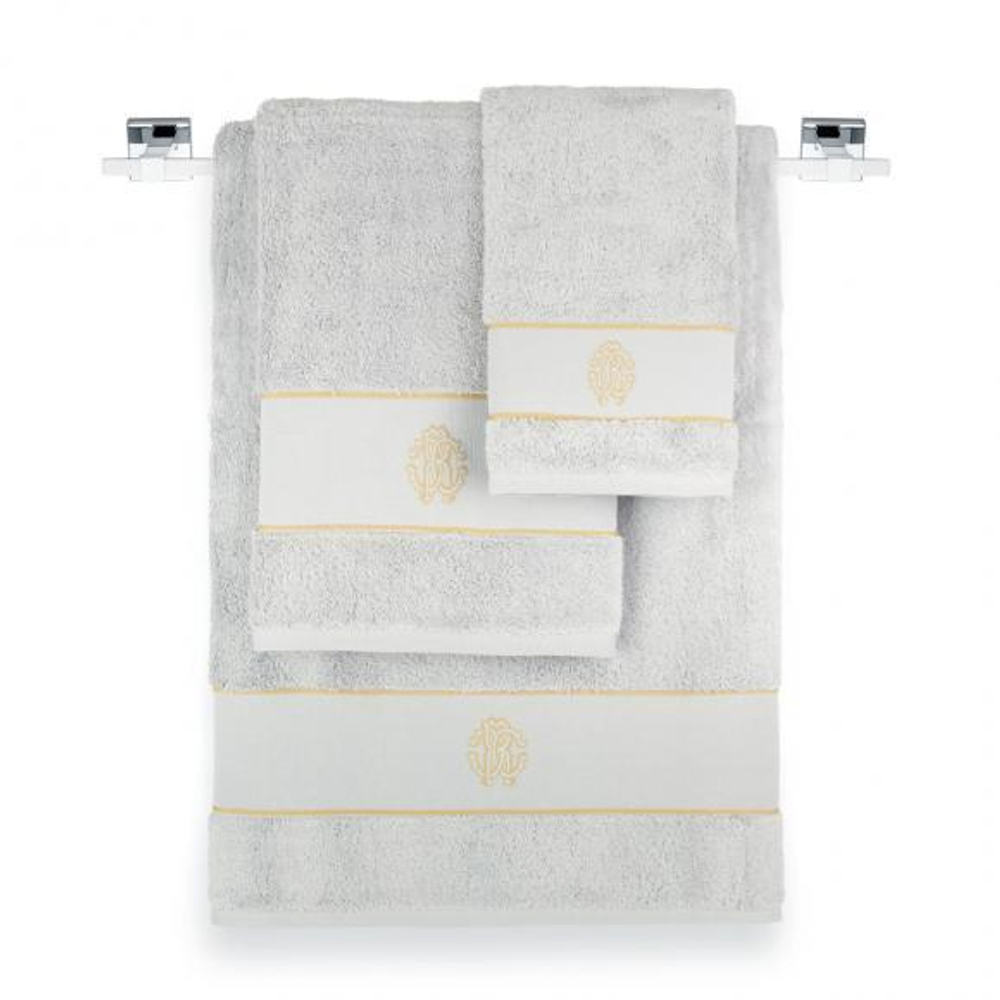 Набор полотенец 2шт Roberto Cavalli Gold New 946 grigio фото