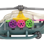 Вертолет на бат. 26см, коробка 8818