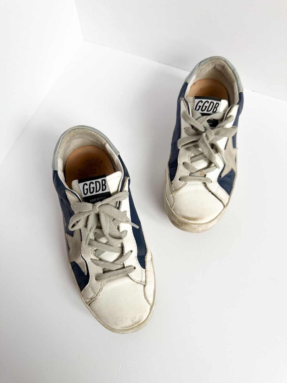 Кожаные кеды Golden Goose, 32