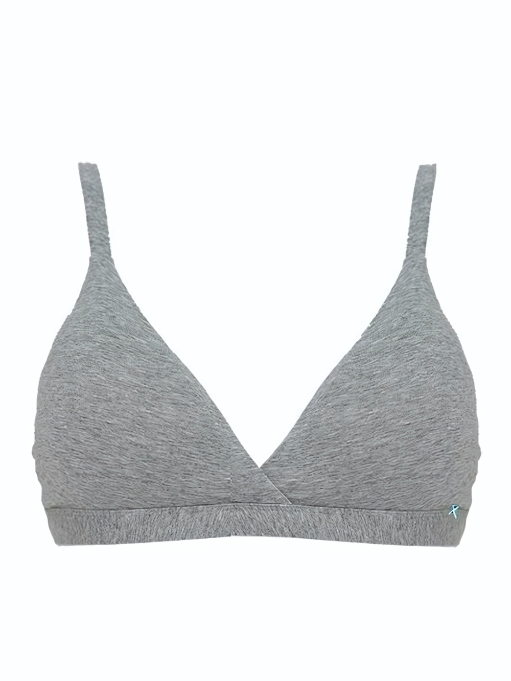 Бюстгальтер-триангул с мягкими двухслойными чашками (Размер: 3B) (Цвет: серый меланж)