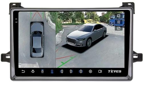 Магнитола для Toyota Prius 50 2015-2018, PHV 2017+ - Teyes CC3-2K-360 на Android 10, Быстрая, 2K QLED, CarPlay, 4G SIM-слот, 4 камеры в комплекте